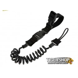 PISTOL LANYARD CON HEBILLA BK