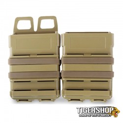 POUCH RIGIDO DOBLE M4 TAN